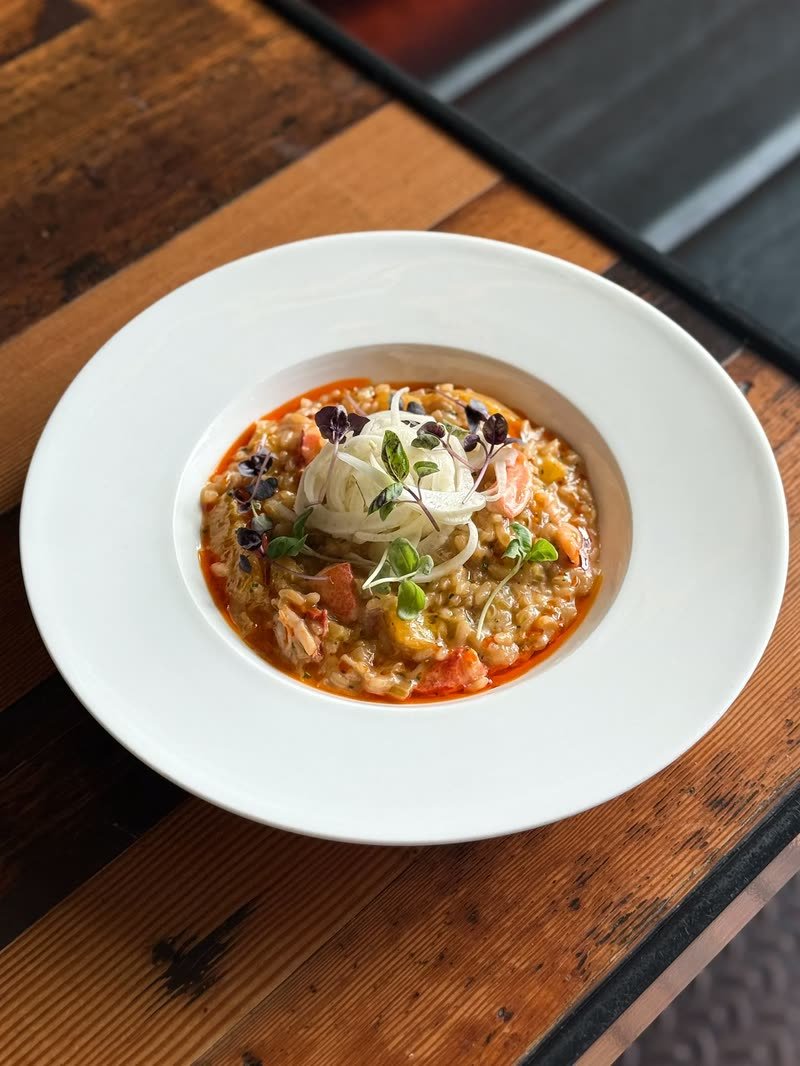 Crabshakk – crab risotto