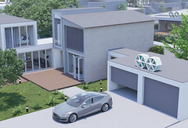 Katrick Technologies – residential installation render