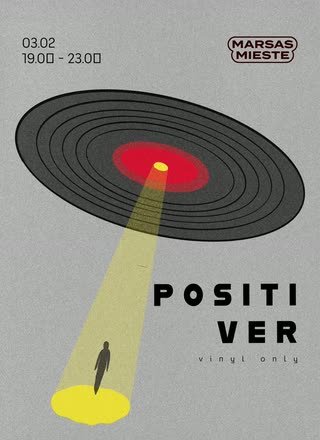 Positiver – spotlight record poster