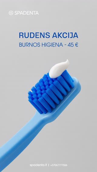 Spadenta – autumn campaign, oral hygiene